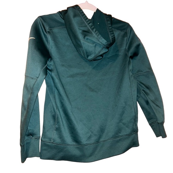 Nike on field Philadelphia Eagles green hoody hoodie kids youth size M/8-10 - Picture 2 of 3